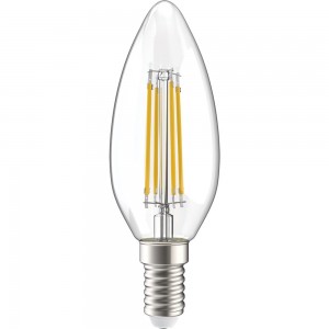 Лампа IEK серия 360, LED, C35, свеча, прозрачная, 7вт, 230В, 4000К, E14 LLF-C35-7-230-40-E14-CL