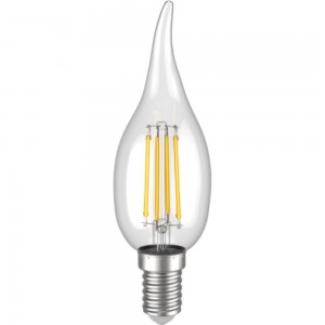 Лампа IEK серия 360 LED, CВ35, свеча на ветру, 5вт, 230В, 3000К, E14 LLF-CB35-5-230-30-E14-CL