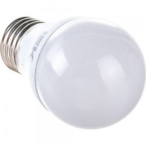 Лампа IEK LED, G45, шар, 5вт, 230В, 6500К, E27 LLE-G45-5-230-65-E27