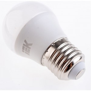 Лампа IEK LED, G45, шар, 7вт, 230В, 3000К, E27 LLE-G45-7-230-30-E27