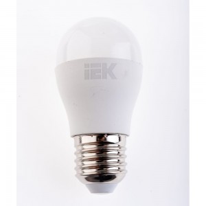 Лампа IEK LED, G45, шар, 9вт, 230В, 4000К, E27 LLE-G45-9-230-40-E27