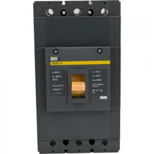 Автоматический выключатель IEK ВА88-37 3Р 400А 35кА SVA40-3-0400