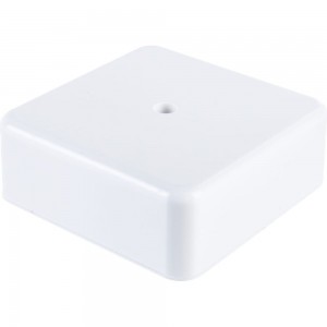 Распаячная коробка IEK КМ для открытой проводки, 75х75х28мм, белая UKO10-075-075-028-K01-E