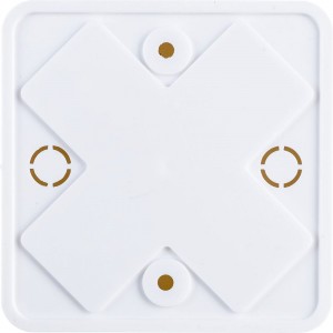 Распаячная коробка IEK КМ для открытой проводки, 75х75х28мм, белая UKO10-075-075-028-K01-E