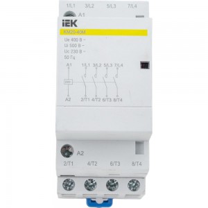 Контактор IEK КМ20-40М AC, модульный MKK11-20-40