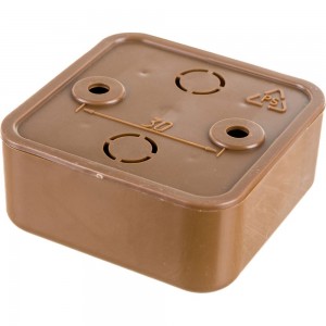 Распаячная коробка IEK КМ41205-05 для о/п 50x50x20мм дуб UKO10-050-050-020-K24-E
