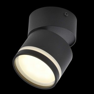Настенно-потолочный светильник IEK Lighting 4034 под лампу gx53 черный LT-USB0-4034-GX53-1-K02