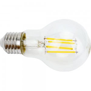 Светодиодная лампа IN HOME LED-A60-deco 9Вт 230В Е27 3000К 810Лм прозрачная 4690612008066
