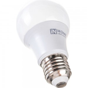 Светодиодная лампа IN HOME LED-A60-VC 12Вт 230В Е27 6500К 1080Лм 4690612020259
