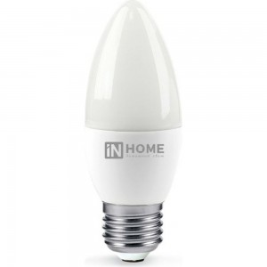 Светодиодная лампа IN HOME LED-СВЕЧА-VC 11Вт 230В Е27 6500К 1050Лм 4690612024868