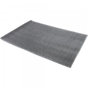 Ковровое щетинистое покрытие InLoran в ковриках 60x90 см, мокрый асфальт 40-694