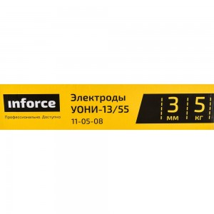 Электроды УОНИ-13/55 (3 мм; 5 кг) Inforce 11-05-08