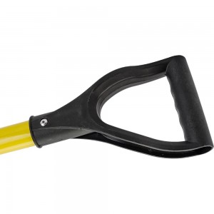 Пластмассовая лопата с оцинкованной планкой на заклепках, усиленная ребрами жесткости Inforce 06-12-23