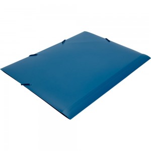 Папка INFORMAT с резинкой А4 33 мм синий пластик NP6750B