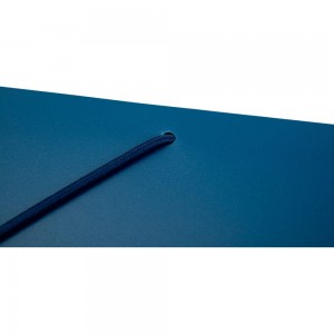 Папка INFORMAT с резинкой А4 33 мм синий пластик NP6750B