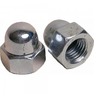 Шестигранная колпачковая гайка Insparion DIN 1587 а2 нержавеющая сталь, М6, 10 шт. ЕВ-00000151