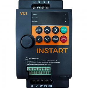 Преобразователь частоты INSTART vci-g1.5-2b 1.5квт, 7.0а, 1ф, 220в, 50гц/60гц, ip20 00110300 110300