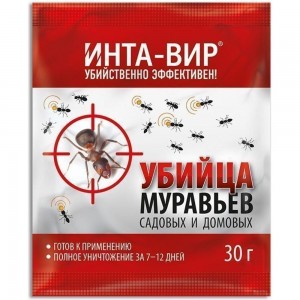 Инсектицид от муравьев Инта Вир 30 г Сз0102ИНТ05