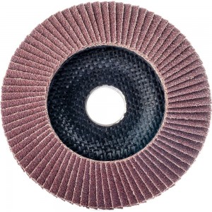 Конический лепестковый круг AC721X ECO 125x22 мм, оксид алюминия, Р40 Interflex 1005403041