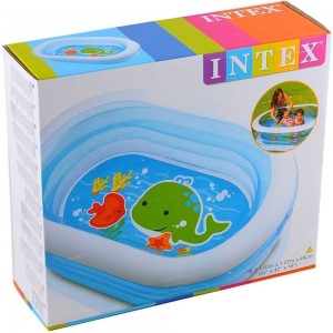 Бассейн-ванна детский надувной Intex 163х107х46см 57482