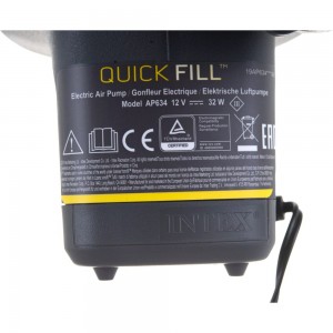 Электрический насос Intex Quick-Fill, 12В/220В 66634