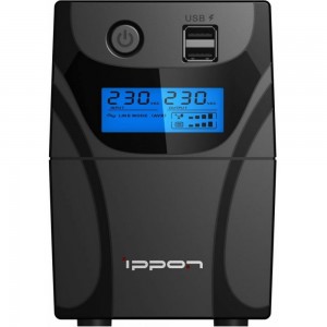 Источник бесперебойного питания IPPON Back Power Pro II 600 360Вт 600ВА черный 1030300