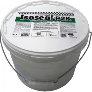 Двухкомпонентная полиуретановая герметизирующая мастика ISOSEAL P2K серая, 12.5 кг 3000825
