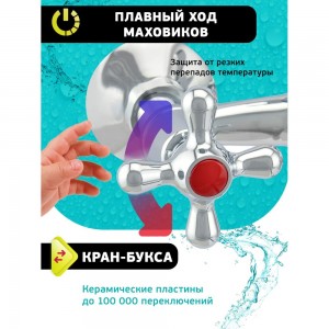 Двуручный ванно-душевой смеситель Istok 0402.714