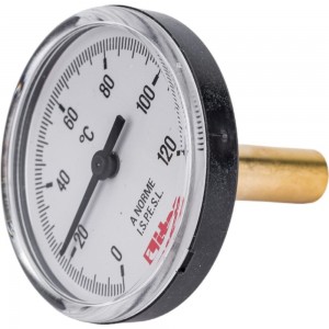 Термометр ITAP осевое подключение, 0-120 C, 1/2