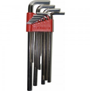 Набор ключей 6-гранных Г-образных удлиненных 2-12 мм 12 предметов IZELTAS 4903003112