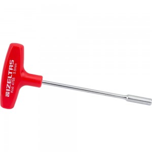 Т-образный торцевой ключ-отвертка IZELTAS 5.5x135 мм, длина 185 мм 4765190055