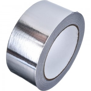 Алюминиевая клейкая лента Izol Garant 50 мм, 50 м Скотч алюм.