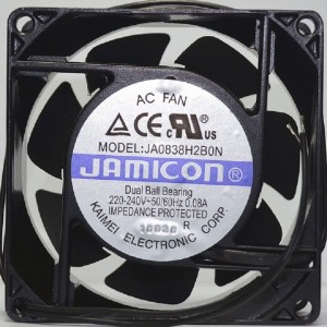 Вентилятор JAMICON JA0838H2B0N-L 80х80х38 230В С00036535