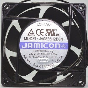 Вентилятор JAMICON JA0825H2B0N-L 80х80х25 230В С00036533