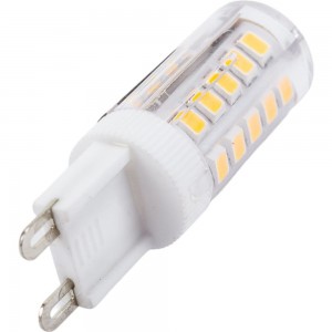 Лампа Jazzway PLED-G9 5w 2700K 320Lm 175-240V пластик d16x50мм 1032102B