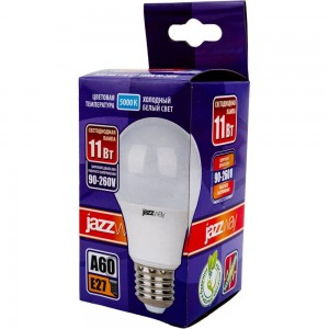 Лампа Jazzway специальная PLED-A60 11W E27 5000K 980Lm 90-260V 5005549