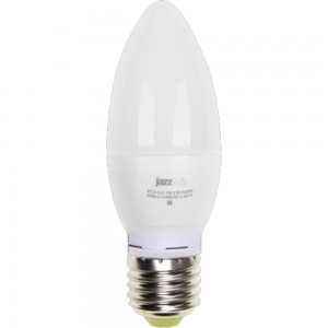 Лампа Jazzway PLED- ECO-C37 5w E27 4000K 400Lm 230V, 50Hz 2855329A
