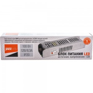 Драйвер Jazzway BSPS 12V 8,3A 100W IP20 5024342