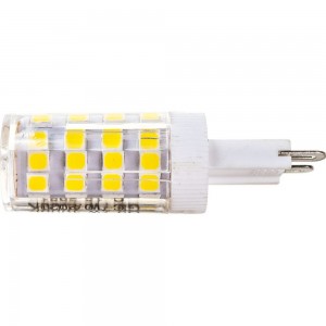 Лампа Jazzway PLED-G9 7w 4000K 400Lm 175-240V пластик d16x50мм 1039095B