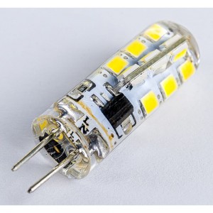 Лампа Jazzway PLED-G4 3w 4000K 200Lm 220V силикон, d11x38мм 1032072