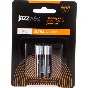 Алкалиновая батарейка JazzWay LR03 Ultra PLUS BL-2 5008168