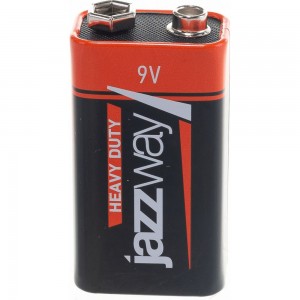 Солевая батарейка JazzWay 6F22 Heavy Duty 5004122