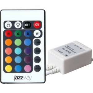 Контроллер Jazzway RGB ZC-1000RC 12V 3x2А - 72w IR 3327385