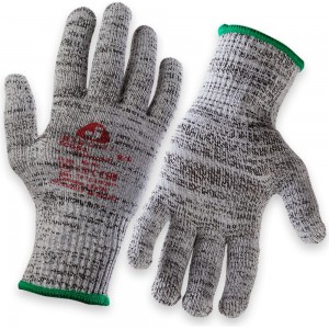 Трикотажные перчатки Jeta Safety Самурай 01, 5 класс, цвет серый, JC051-С01-L