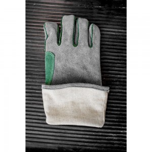 Перчатки сварщика Jeta Safety JWK501 Ferrus Max, цвет серый/темно-зеленый, 10/XL JWK501-XL