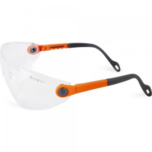Защитные очки открытого типа Jeta Safety с регулировкой дужек, прозрачные линзы из поликарбоната, JSG311-C