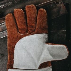Перчатки сварщика Jeta Safety Ferrus Active 10, с крагой, цвет коричневый/оранжевый, JWK401-XL