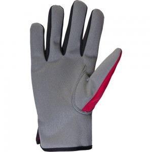 Трикотажные перчатки Jeta Safety Motor красный/серый JLE621-10/XL