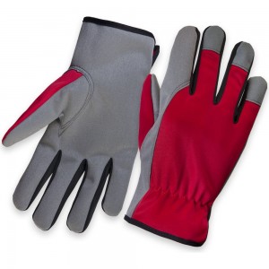 Трикотажные перчатки Jeta Safety Motor красный/белый JLE621-9/L