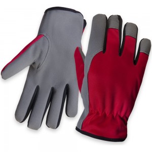 Трикотажные перчатки Jeta Safety Winter Motor с утепленной подкладкой, красный/белый JLE625-7/S